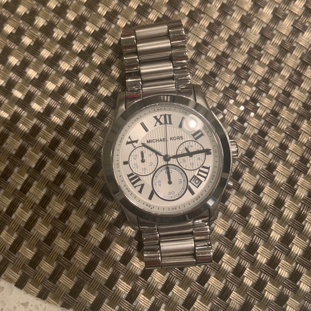 MK Silver unisex watch